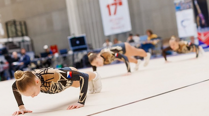 Czech Aerobic Open 2026 Datum konání: 23.–26. dubna 2026 Místo konání: SC Řepy, Praha Česká gymnastická federace srdečně zve všechny příznivce sportovního aerobiku na další ročník mezinárodní soutěže Czech Aerobic Open 2026.