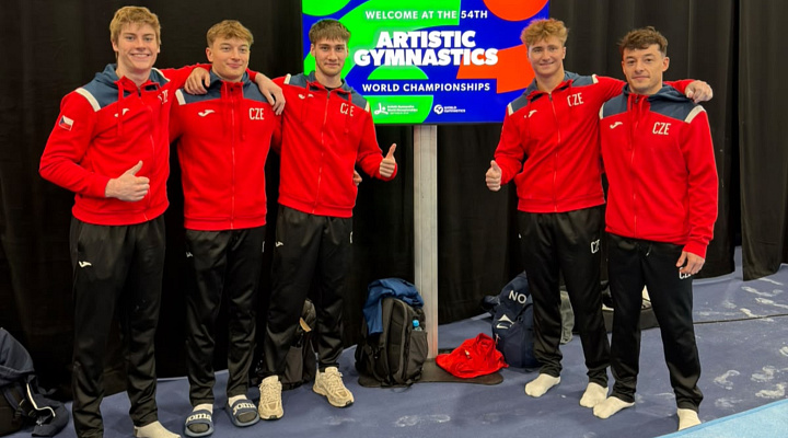 Osm českých gymnastů bude reprezentovat Českou republiku na mistrovství světa v Rotterdamu    Mistrovství světa ve sportovní gymnastice v nizozemském Rotterdamu se blíží a Česká republika bude mít na světovém šampionátu zastoupení v mužské i ženské
