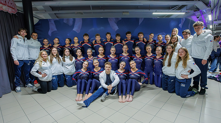 Junioři TeamGymu zazářili ve finále ME. Mix vybojoval šesté místo, juniorky skončily sedmé    Český TeamGym má za sebou mimořádný finálový den na mistrovství Evropy. Juniorský Mix obsadil v silné mezinárodní konkurenci šesté místo, juniorky
